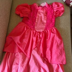 Pink Princess Peach Kids Costume
